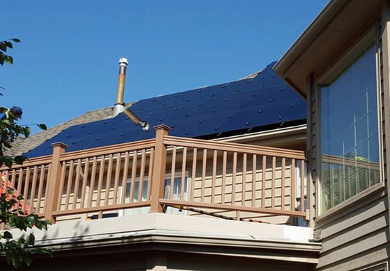 别墅家庭太阳能薄膜光伏发电